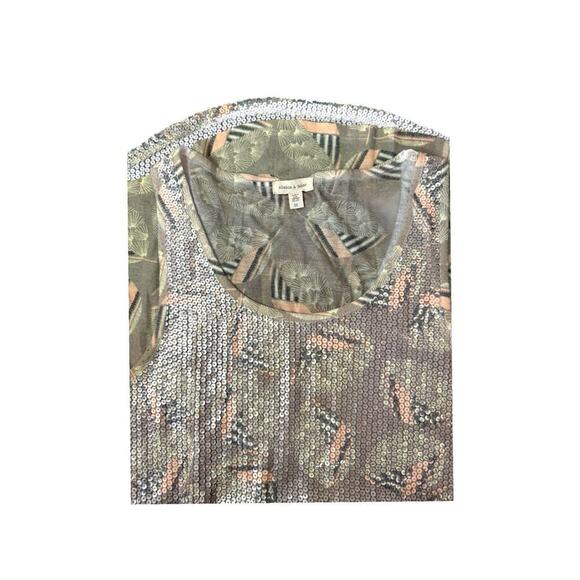 Silence + Noise Sequin Tank Top – Size M – Made in USA - Picture 10 of 11